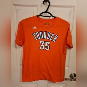 Adidas OKC Thunder Kevin Durant T-Shirt, Youth L (14/16), Used, Good Condition